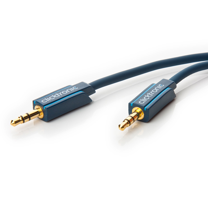 kabel [aux-kabel; mp3 audiokabel]; 2x 3,5 mm stereo stecker kaufen bei